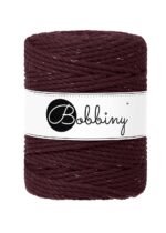 Шнур Bobbiny 3PLY 5 мм Golden Burgundy, 100 м