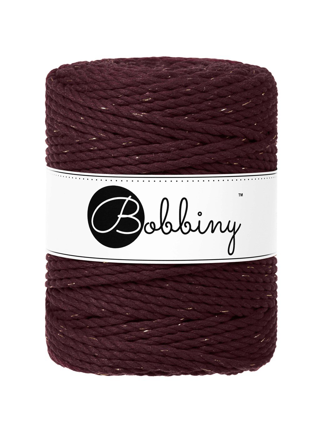 bobbiny-ropes-5mm-golden-burgundy-img Шнур Bobbiny 3PLY 5 мм Golden Burgundy, 100 м - Зображення 1