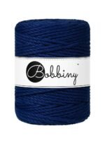 Шнур Bobbiny 3PLY 5 мм Ink Blue, 100 м