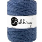 Шнур Bobbiny 3PLY 5 мм Jeans, 100 м