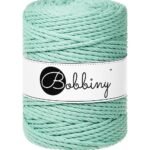 Шнур Bobbiny 3PLY 5 мм Jelly Mint, 100 м