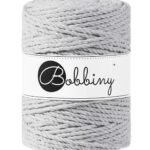 Шнур Bobbiny 3PLY 5 мм Light Grey, 100 м