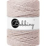 Шнур Bobbiny 3PLY 5 мм Nude, 100 м