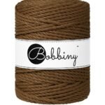 Шнур Bobbiny 3PLY 5 мм Nut Brown, 100 м