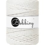 Шнур Bobbiny 3PLY 5 мм Off White, 100 м