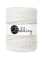 Шнур Bobbiny 3PLY 5 мм Off White, 100 м