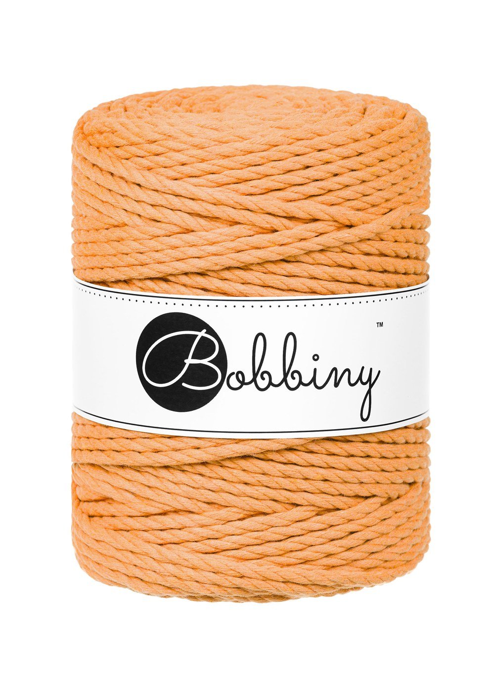 bobbiny-ropes-5mm-orange-img Шнур Bobbiny 3PLY 5 мм Orange, 100 м - Зображення 1
