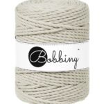 Шнур Bobbiny 3PLY 5 мм Pale Olive, 100 м