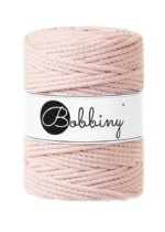 Шнур Bobbiny 3PLY 5 мм Pastel Pink, 100 м
