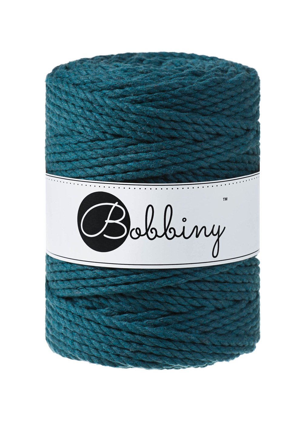 bobbiny-ropes-5mm-peacock-blue-img Шнур Bobbiny 3PLY 5 мм Peacock Blue, 100 м - Зображення 1