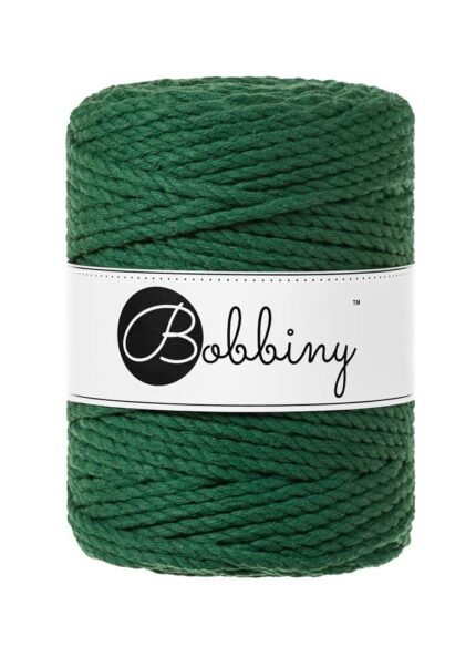 Шнур Bobbiny 3PLY 5 мм Pine Green, 100 м