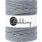 Шнур Bobbiny 3PLY 5 мм Steel, 100 м