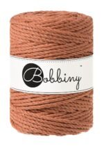Шнур Bobbiny 3PLY 5 мм Terracotta, 100 м