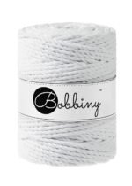 Шнур Bobbiny 3PLY 5 мм White, 100 м