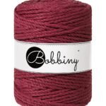 Шнур Bobbiny 3PLY 5 мм Wine Red, 100 м