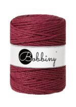 Шнур Bobbiny 3PLY 5 мм Wine Red, 100 м